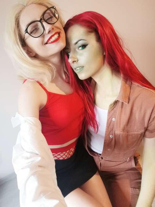 Harley&Ivy cosplay test ^^