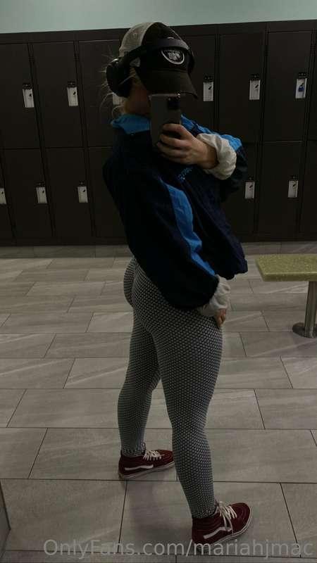 I've been working on my fitness with all of my time off, her..