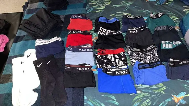 Since you lot keep asking me, here’s a pic of all my boxers ..