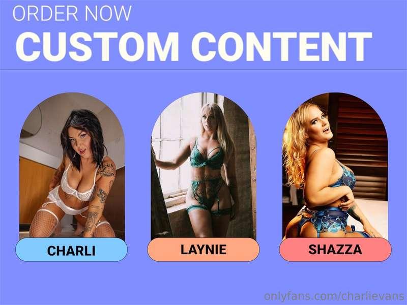 CUSTOM REQUESTS OPEN FOR 48 HOURSFOR THE FIRST TIME EVER WIT..