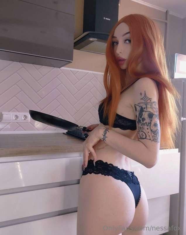 I love walking around the apartment in sexy lingerie, do you..