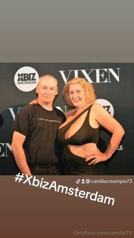 With Mr Creampie at Xbiz Amsterdam