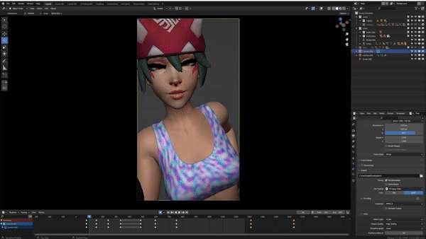 Kiriko Tease Anim - WIPP :D