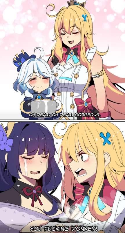 She has two Sides
