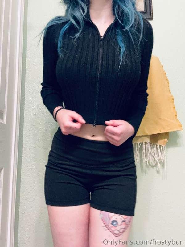 I caught a glimpse of my breasts in this delicate lace bra a..