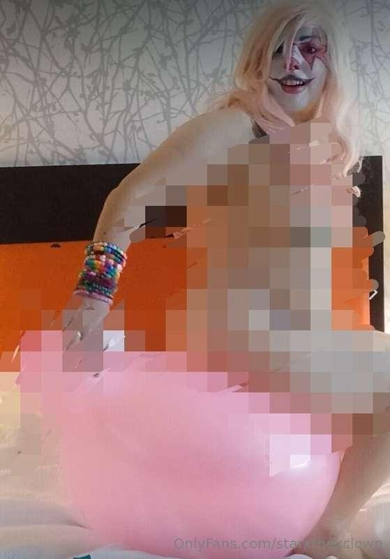 Surprised this overinflated pink one didnt pop 🤩💕🩷🫧🫧naked ba..