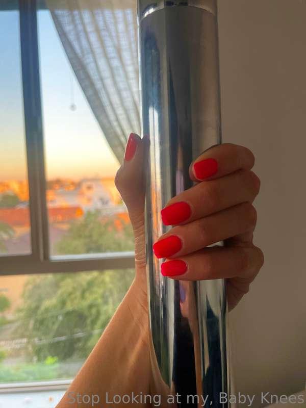 Sunrise looks great this time of year. Oh the nails? yeah th..