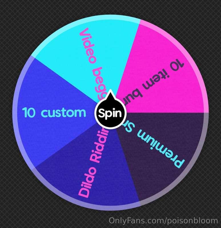 Tip me 30$ to spin my wheel papi 💋