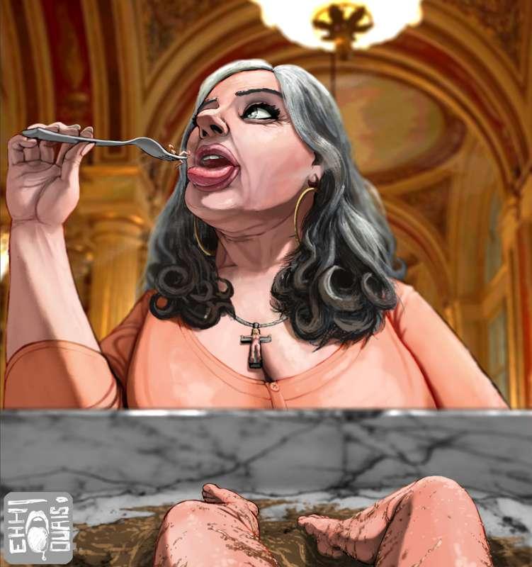 A luxury meal