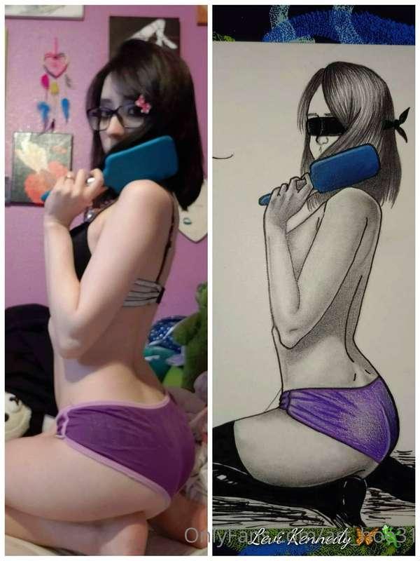 Commission pieces I did. From photo to drawing😌