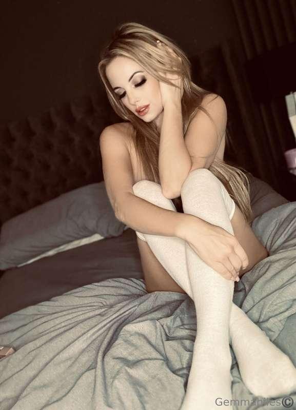 Come to bed. I’ll behave. Probably. 😇🖤