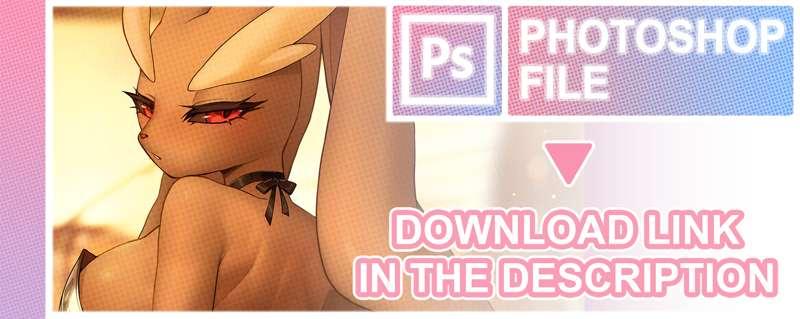Brown Rabbit - Bunny Suit : Photoshop File