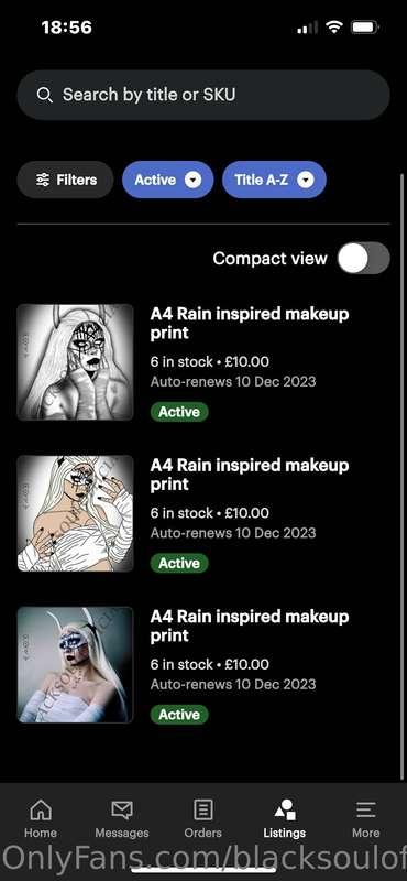 Uploaded some prints to Etsy of my rain ST look 
Link below ..