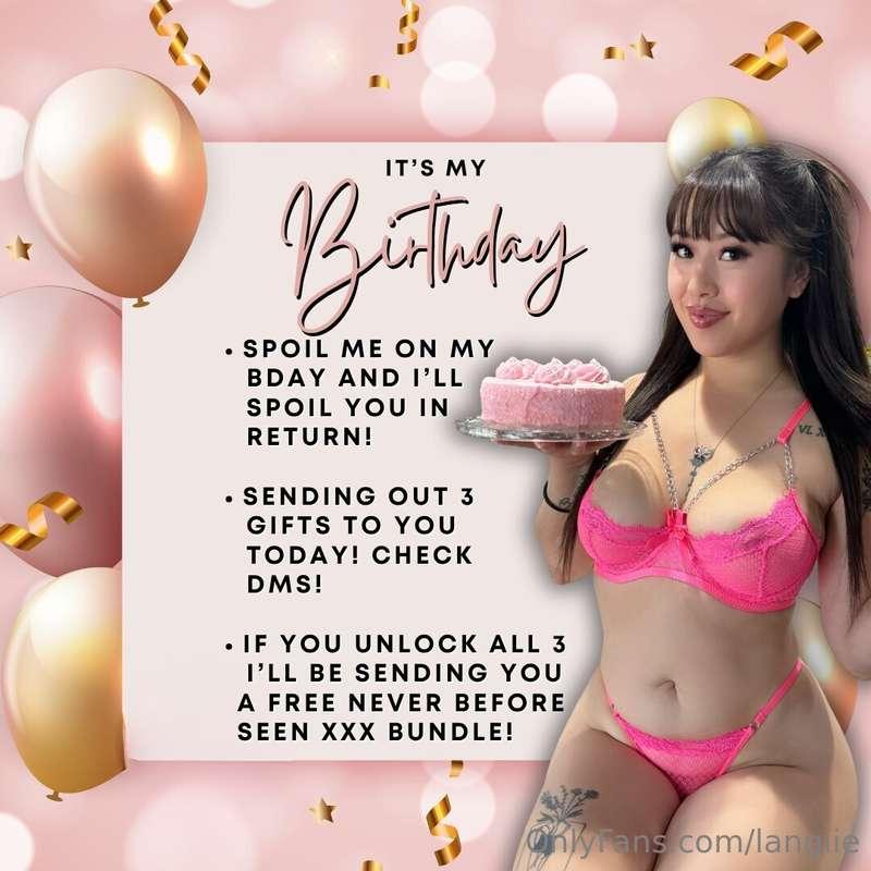 ITS MY BIRTHDAY!!💕😊🎉And In honor of my special day, im going..