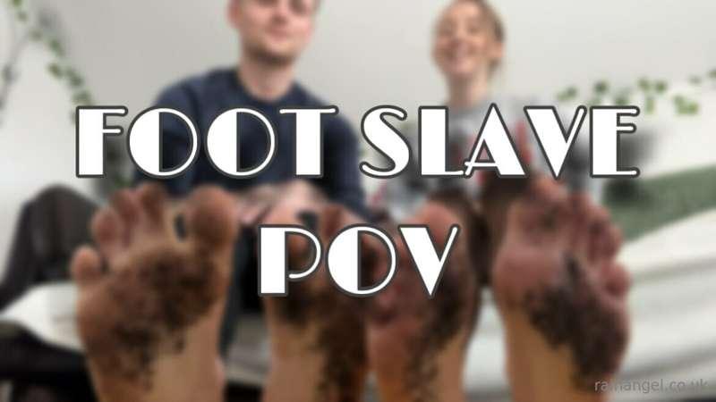 ***POV: You're Our Foot Slave***

You're sat in your little ..