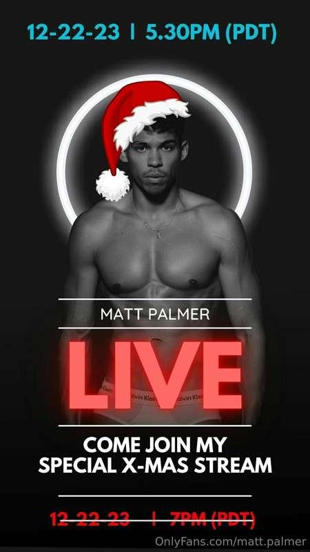 Hi y'all, due circumstances I have to reschedule my live str..