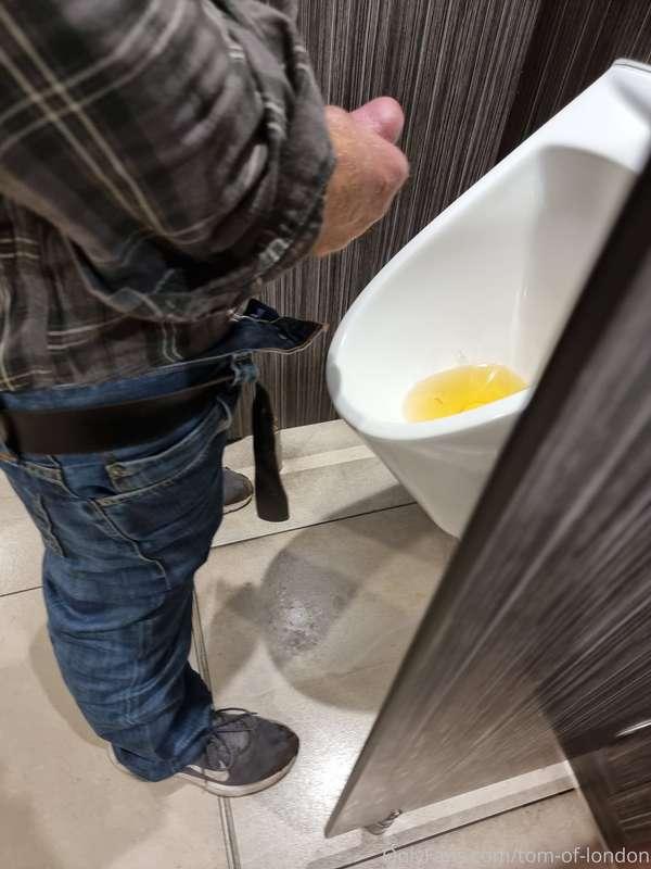 This guy was just wanking in front of everyone, he must've h..