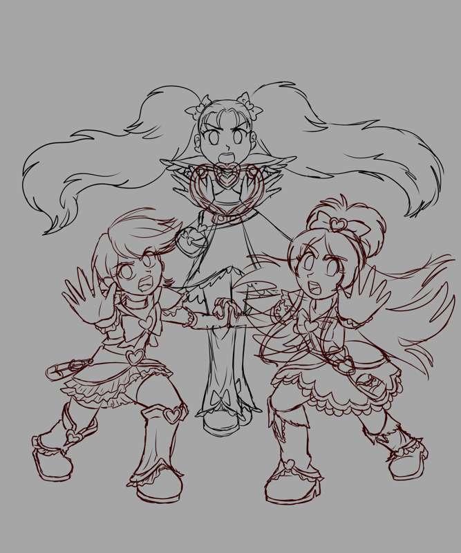 Futari Wa Precure Max Heart (WIP)