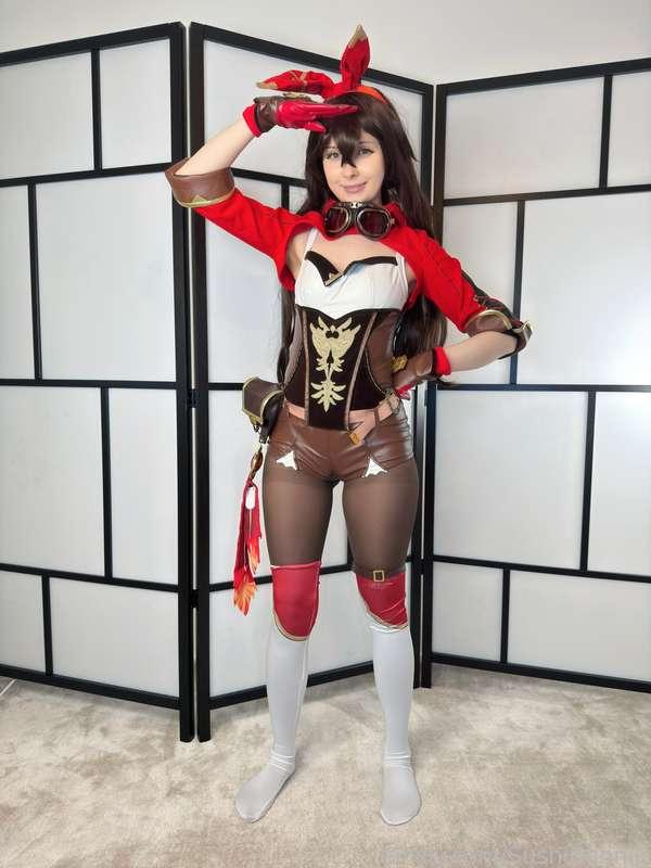 "Hi Traveller! It's been a while! Have you missed me, hehe~"

♡ Genshin Impact Amber アンバー Cosplay Photoset ♡
#fyp #genshinimpact #genshin #amber #cosplay #gamergirl #egirl #boobs #pussy #ass