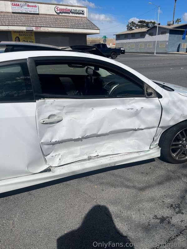 so. I was in a car accident yesterday, t boned. I’m okay. I ..