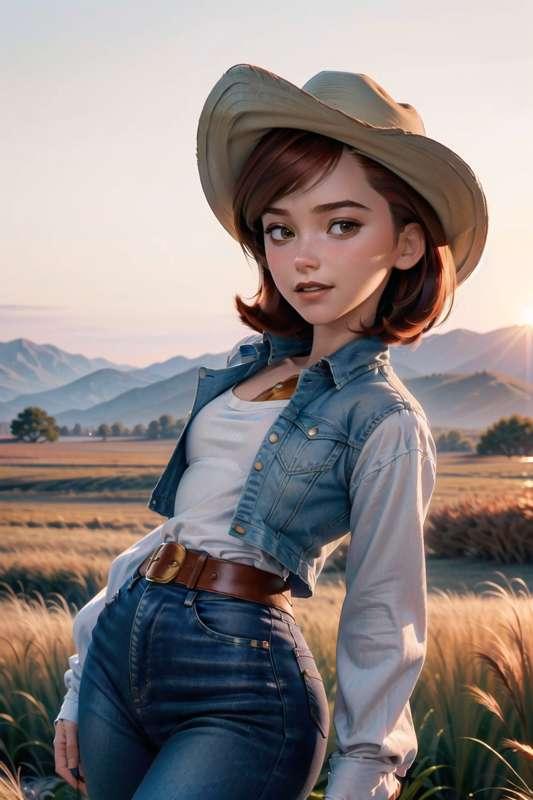 Helen Parr, Cowgirl