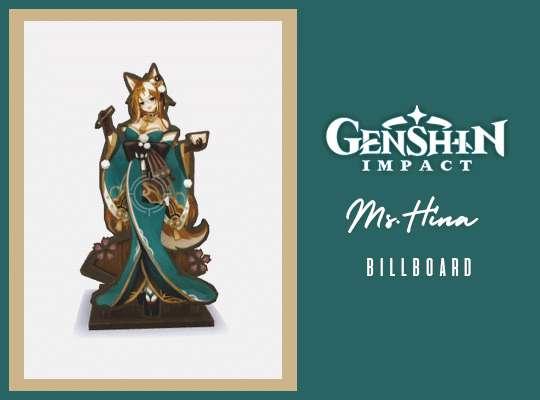 Ms. Hina BillBoard (Genshin Impact)