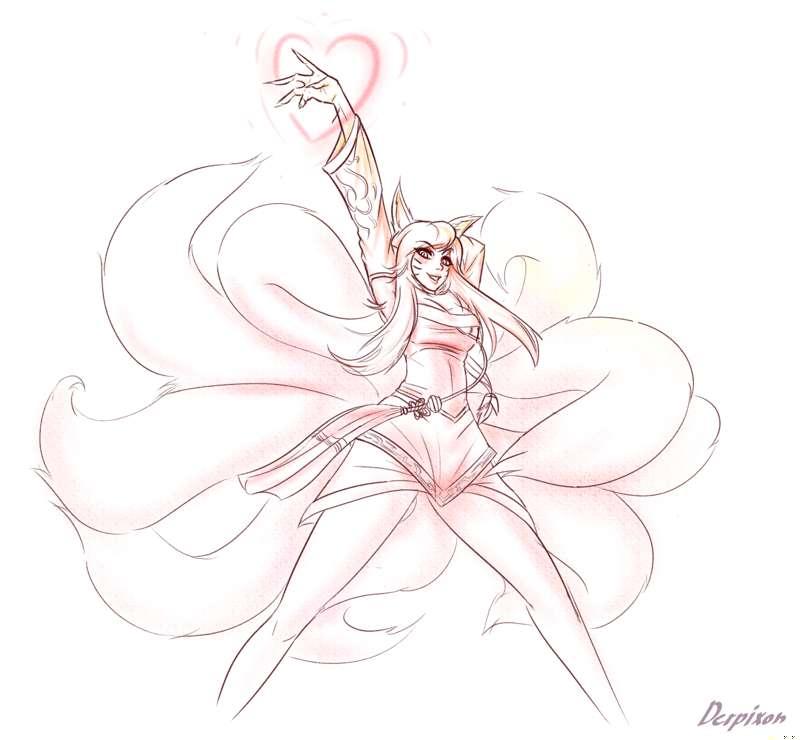 Sketch Funzies1 - Ahri