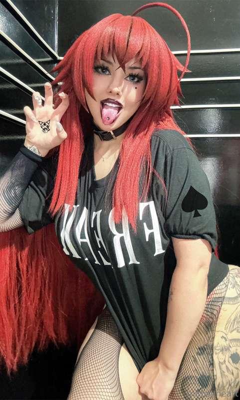 goth girl rias