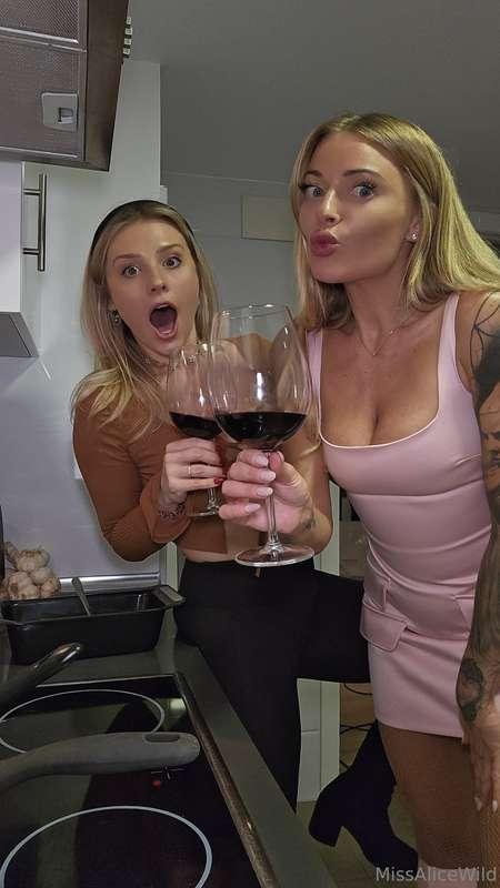 Tu as envie de voir comment on a finit notre soirée cuisine ..