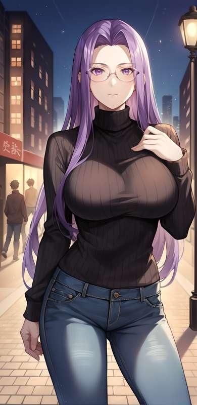 Rider, Medusa. Fate/Stay Night