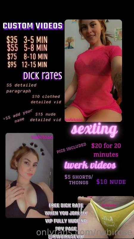 went down on some prices, and i’m creating *a whole new tip ..
