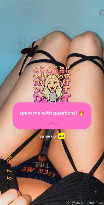 Answering some questions on my snap! Spam me with them!💞💞💞