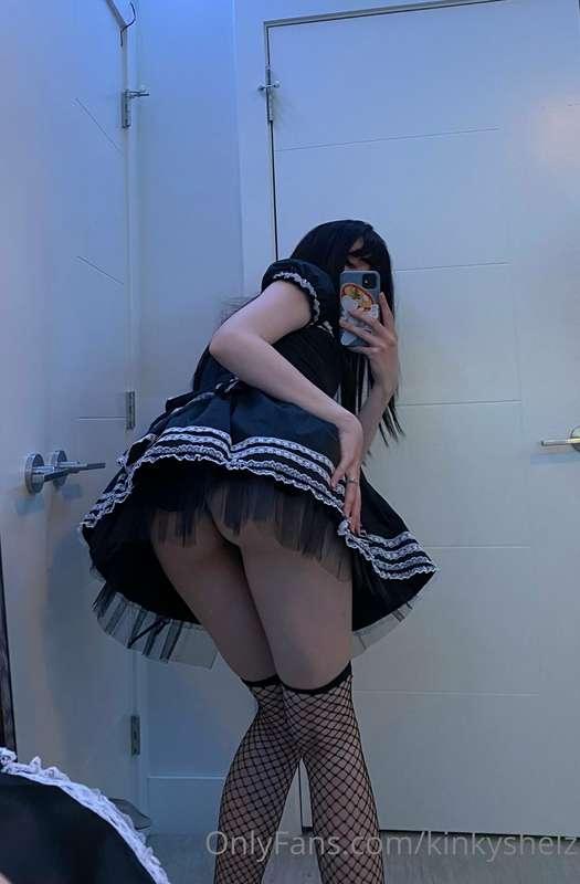 If I was your maid, what would you make me do?  👉🏻👈🏻