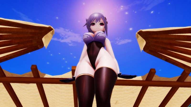 【MMD Shorts】 Genshin Impact [Thicc] Keqing - Super Lady [Ecchy Version]