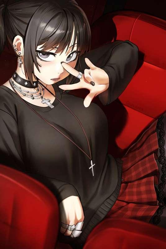 [R-18] Mikasa gothic girl + NSFW variations