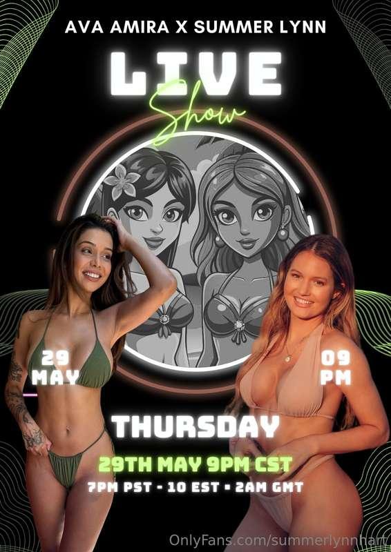 Doing an exxxtra wild G/G live with @itsavaamira on my SPICY..