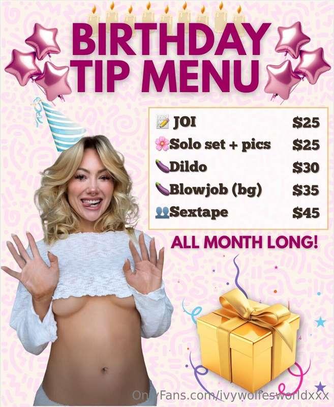 IT'S OFFICIALLY MY BIRTHDAY TODAY 🎉 