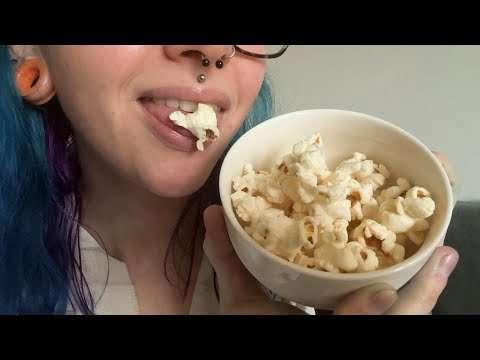 📣 EARLY ACCESS 📣 ASMR Eating Salty Popcorn [Lofi Eating Sounds] 🍿