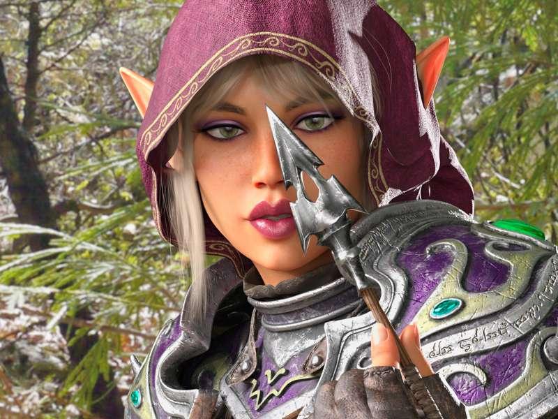 Elf Girl 6 Close Up