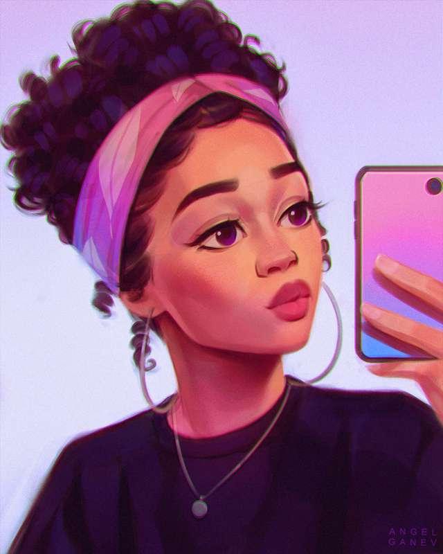 Gradient Selfie~