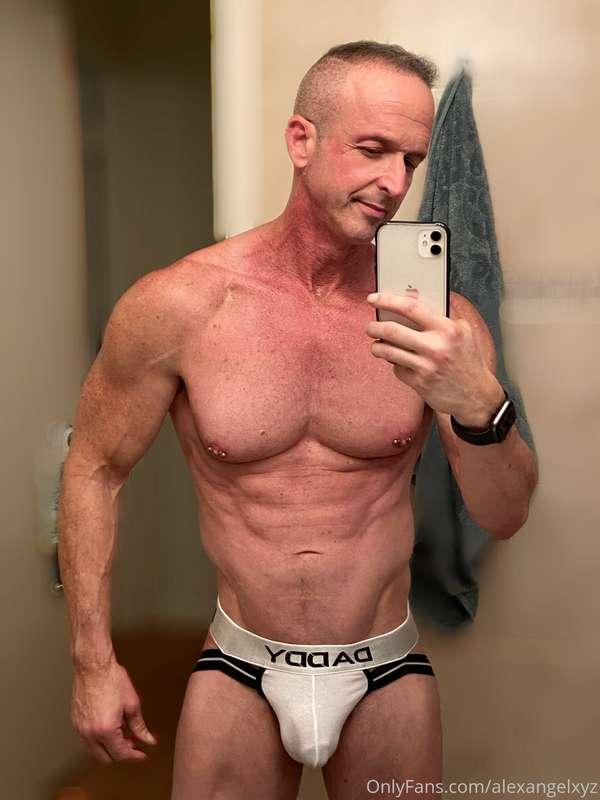 The jockstrap was much more revealing than I anticipated. No..