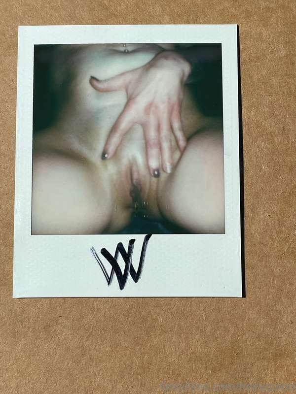 Some of the polaroids taken on our live shows this weekend t..