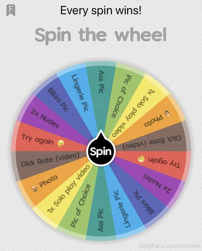 Want a spin…or three!?!  TIP and you’ll get your winnings in..