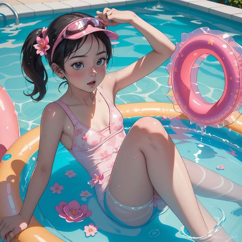 Poolside