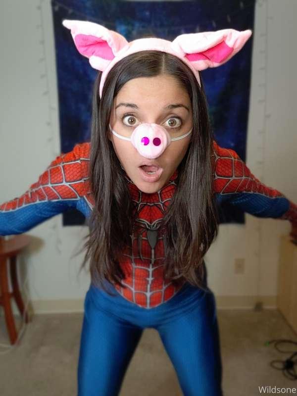 So I may or may not have done a masturbation video as Spider..