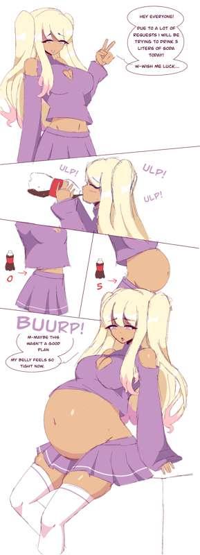 Ayame's soda challenge