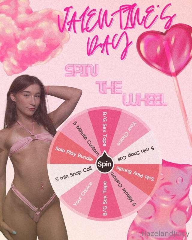  💕😋$15 Valentine's Day Spin The Wheel!💋💕Like to play games b..