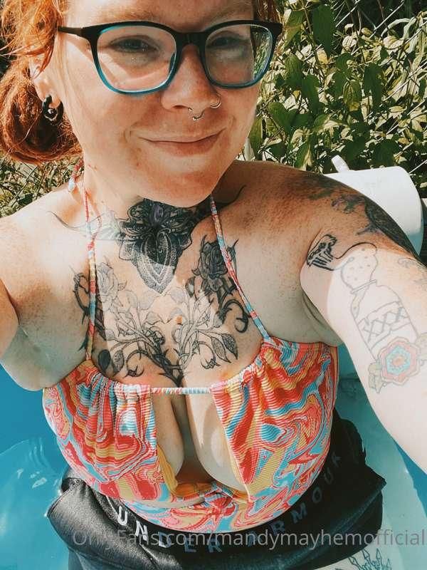 Want to jump in the pool with me?