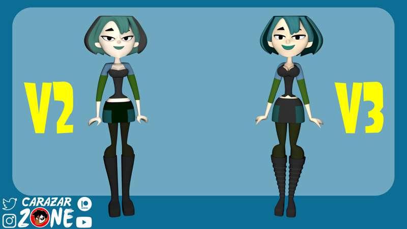 Gwen 3D version 3