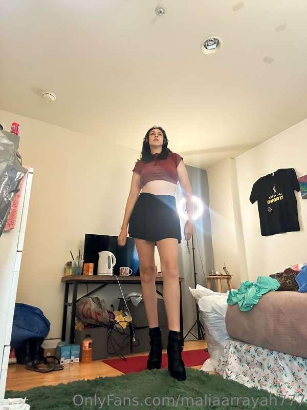 Happy Sunday Funday 🥰💜💜💜💜 just got a new skirt😈